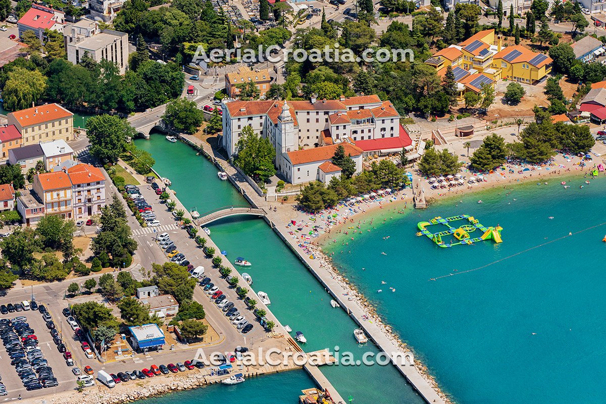 Crikvenica • Letecké fotky Chorvatska