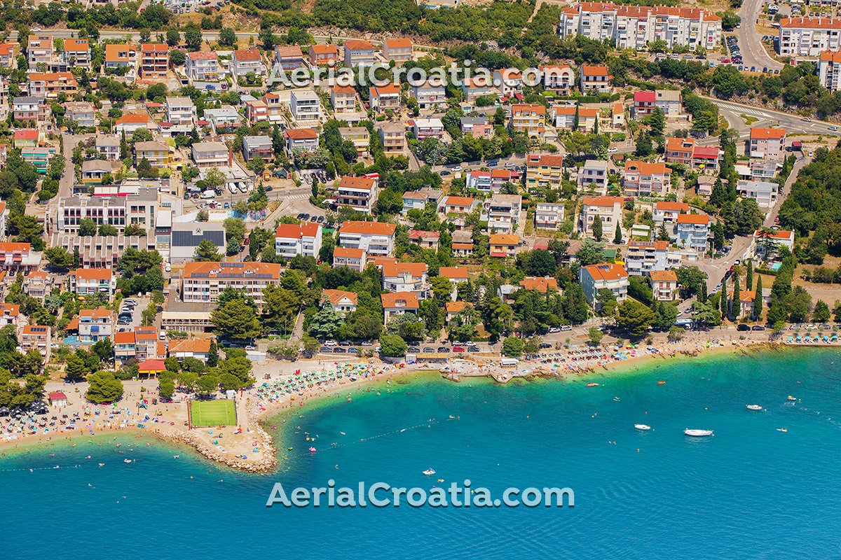 Crikvenica • Letecké fotky Chorvatska