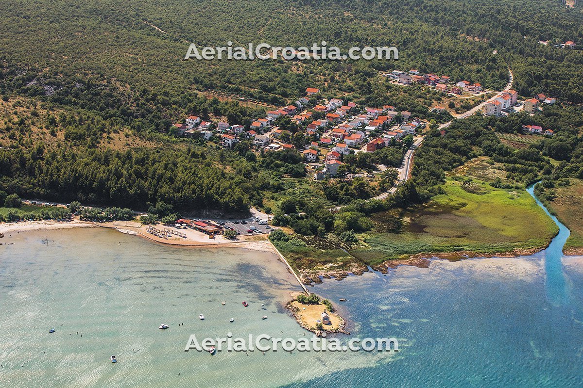 Posedarje • Letecké fotky Chorvatska