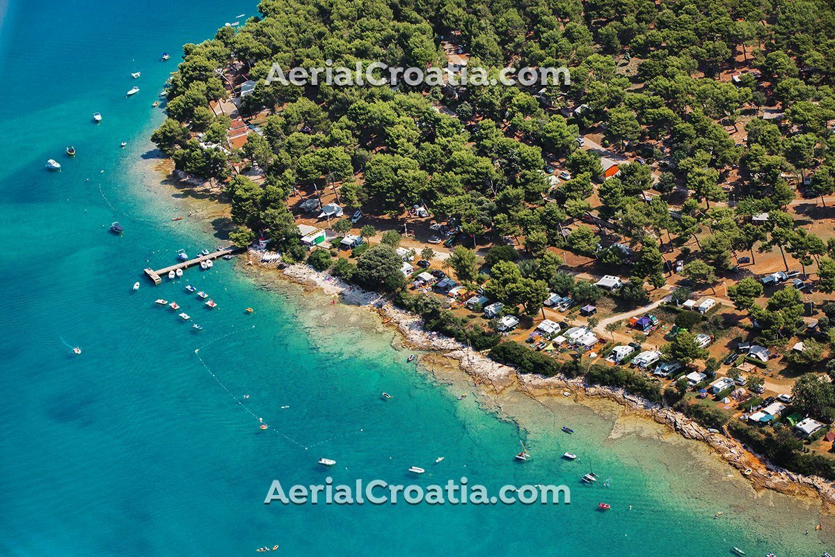 Banjole • Letecké fotky Chorvatska