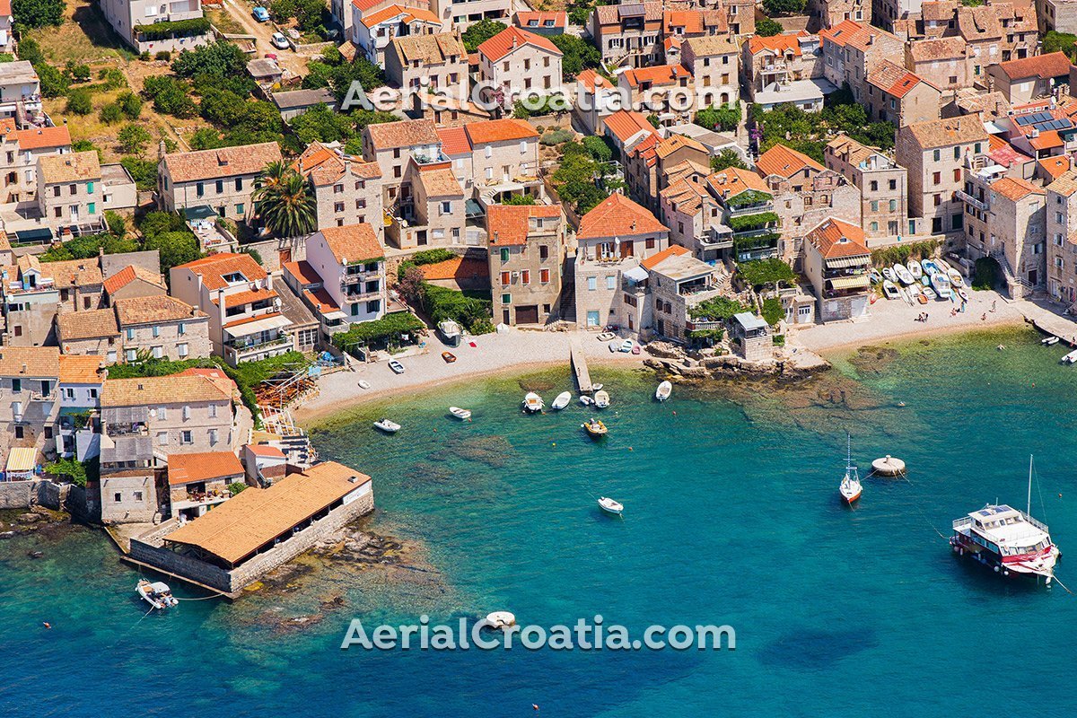 Komiža • Aerial Croatia