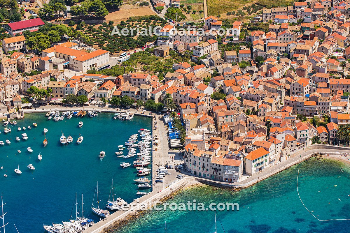 Komiža • Aerial Croatia