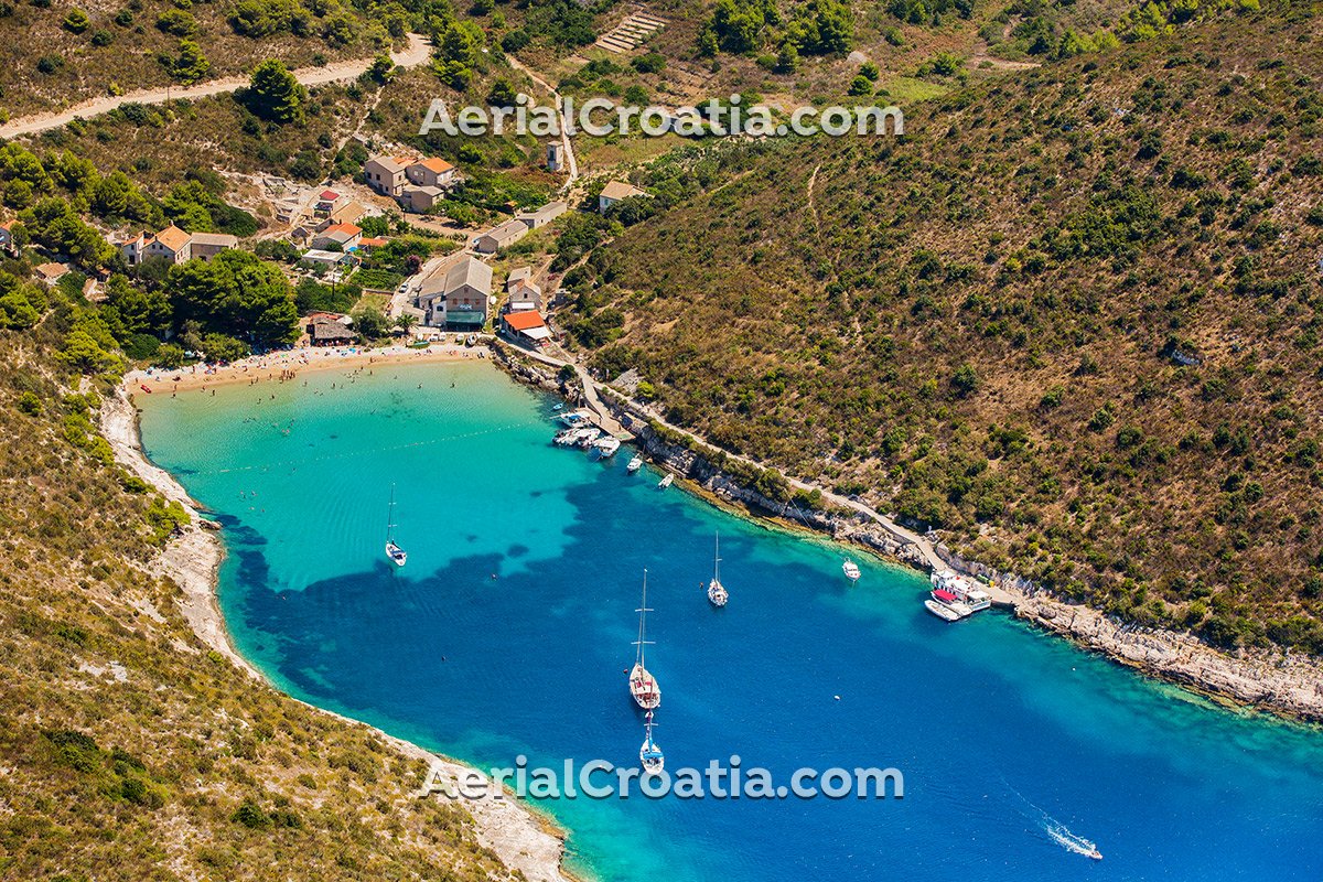 Island of Biševo • Aerial Croatia