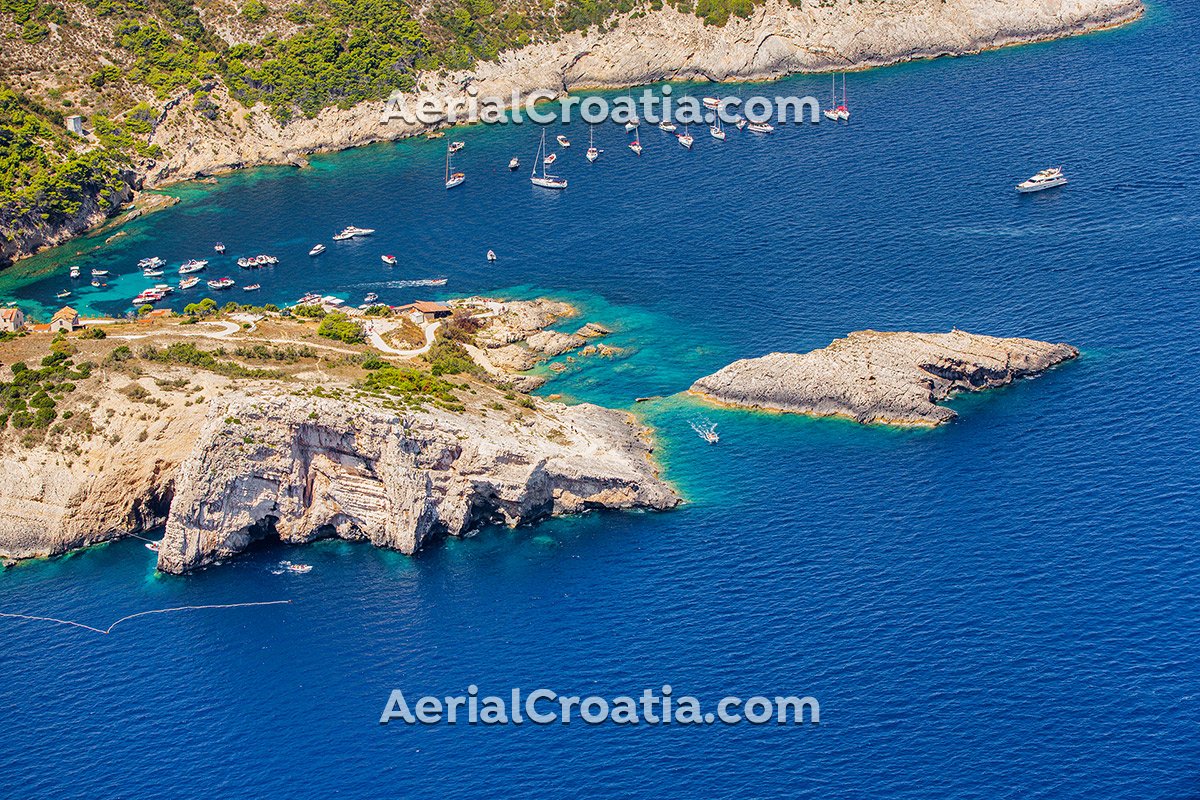 Island of Biševo • Aerial Croatia