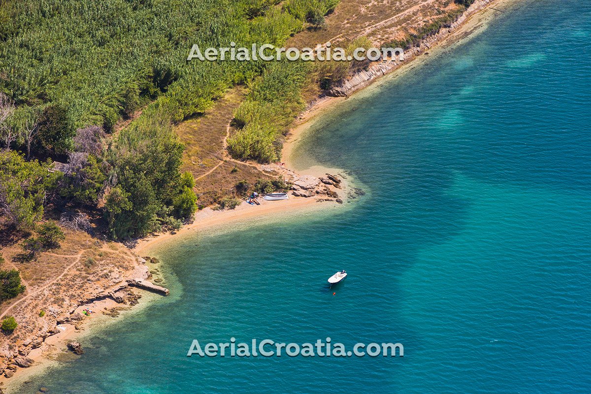 Grad Pag Fotografije iz zraka u Hrvatskoj