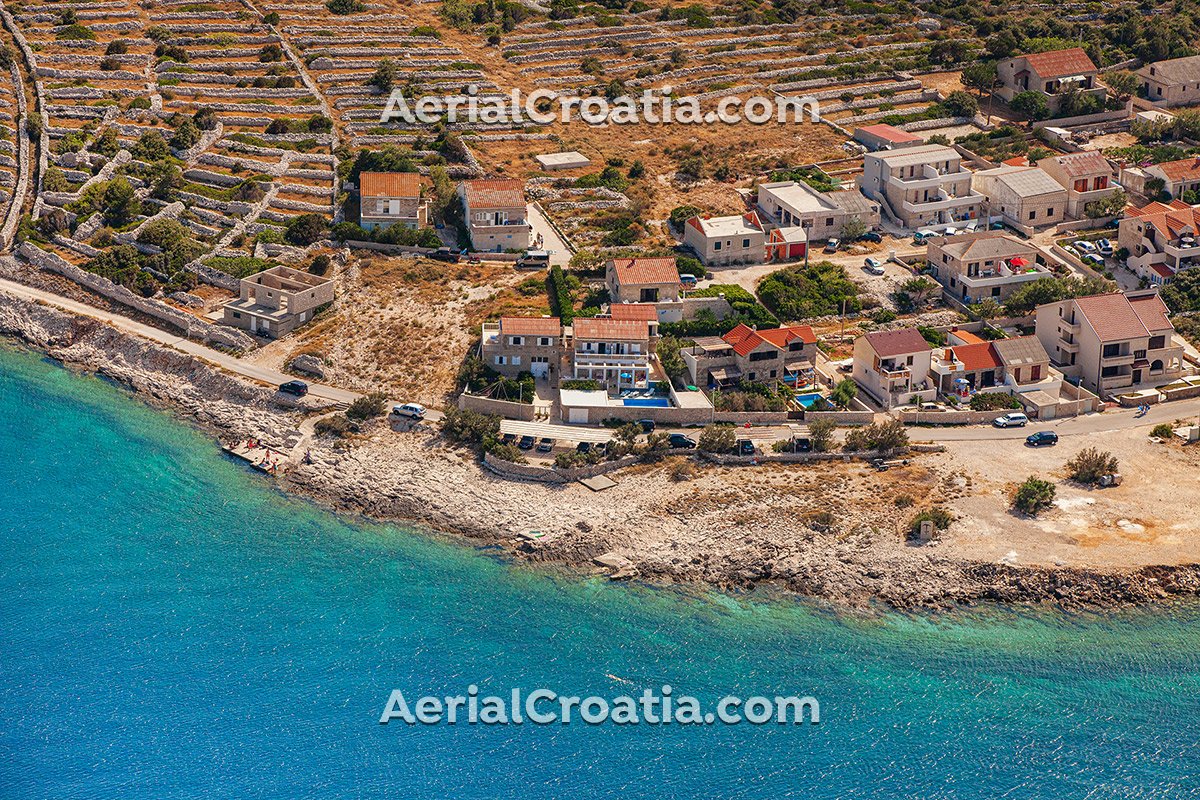 Povlja • Aerial Croatia