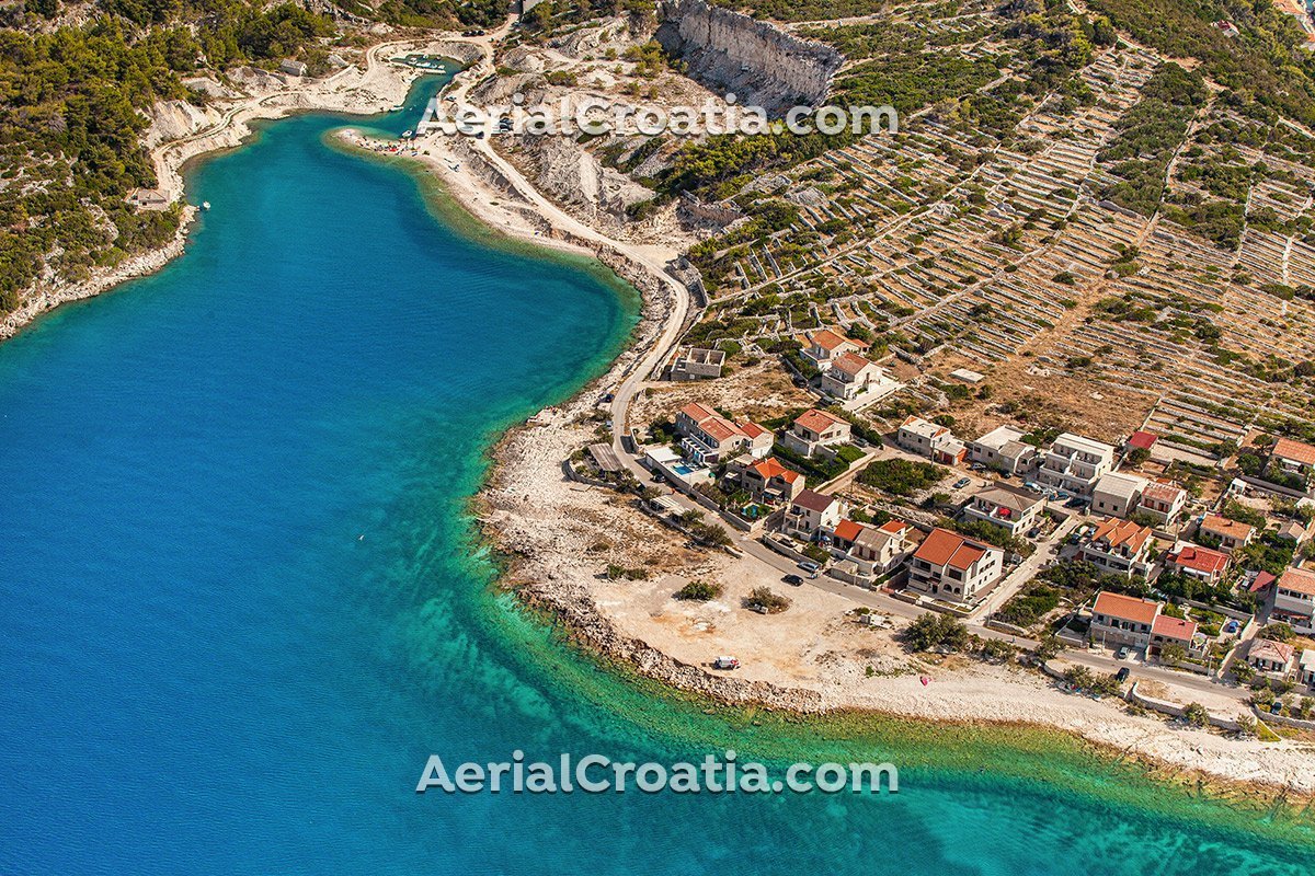 Povlja • Aerial Croatia